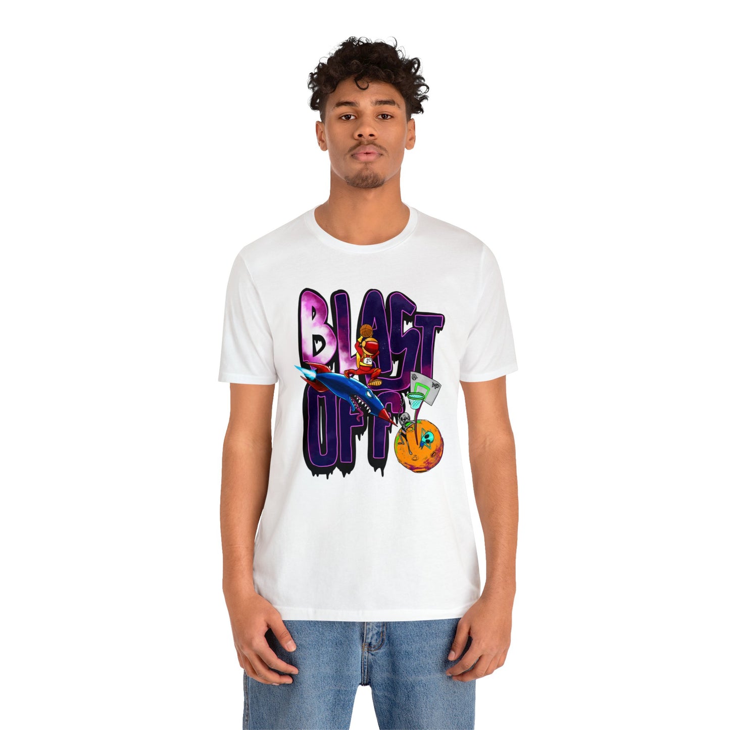Blast Off Unisex Jersey Tee