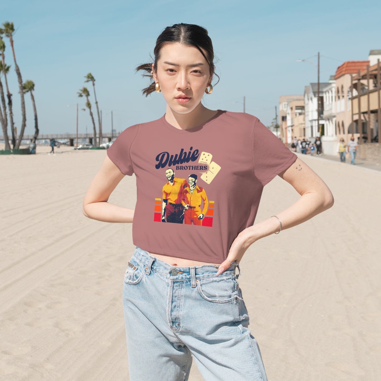 Dubie Brothers Cropped Tee