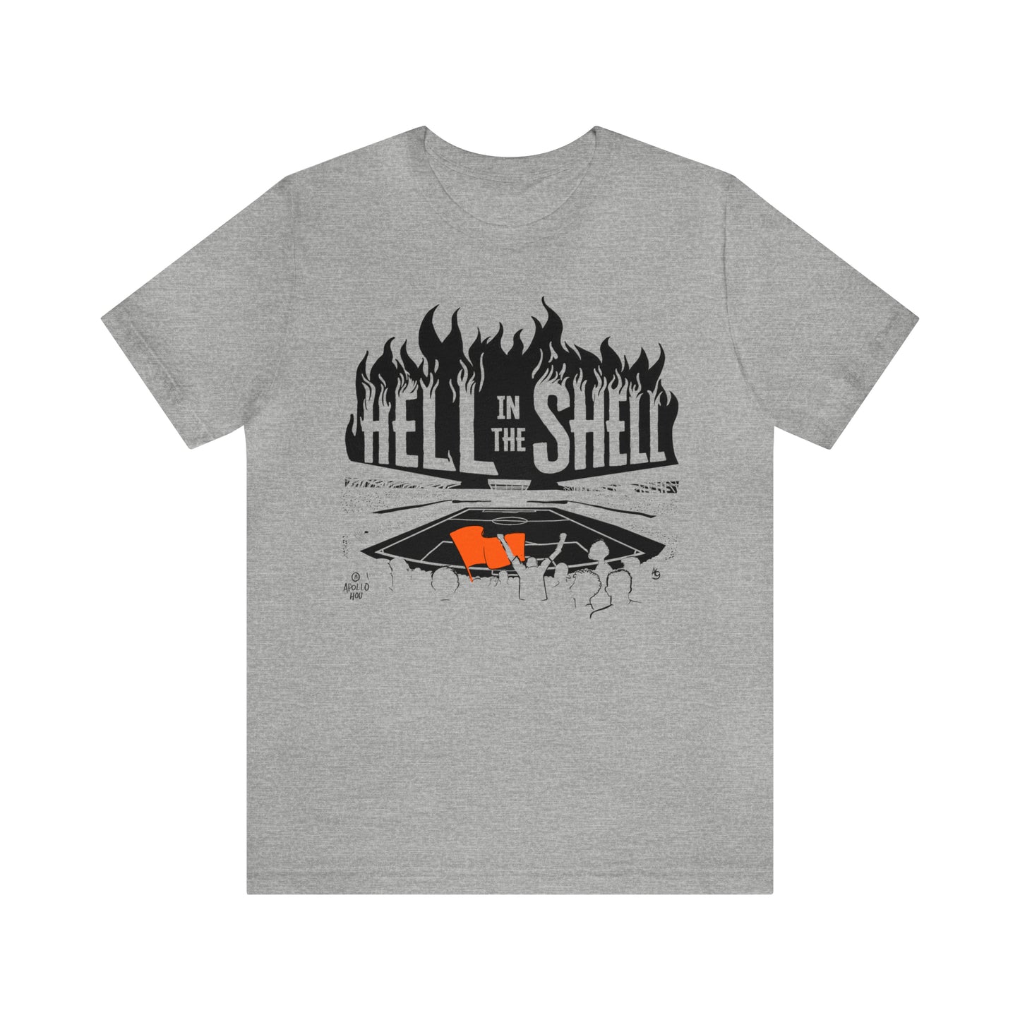 Hell In The Shell Unisex Jersey Short Sleeve Tee