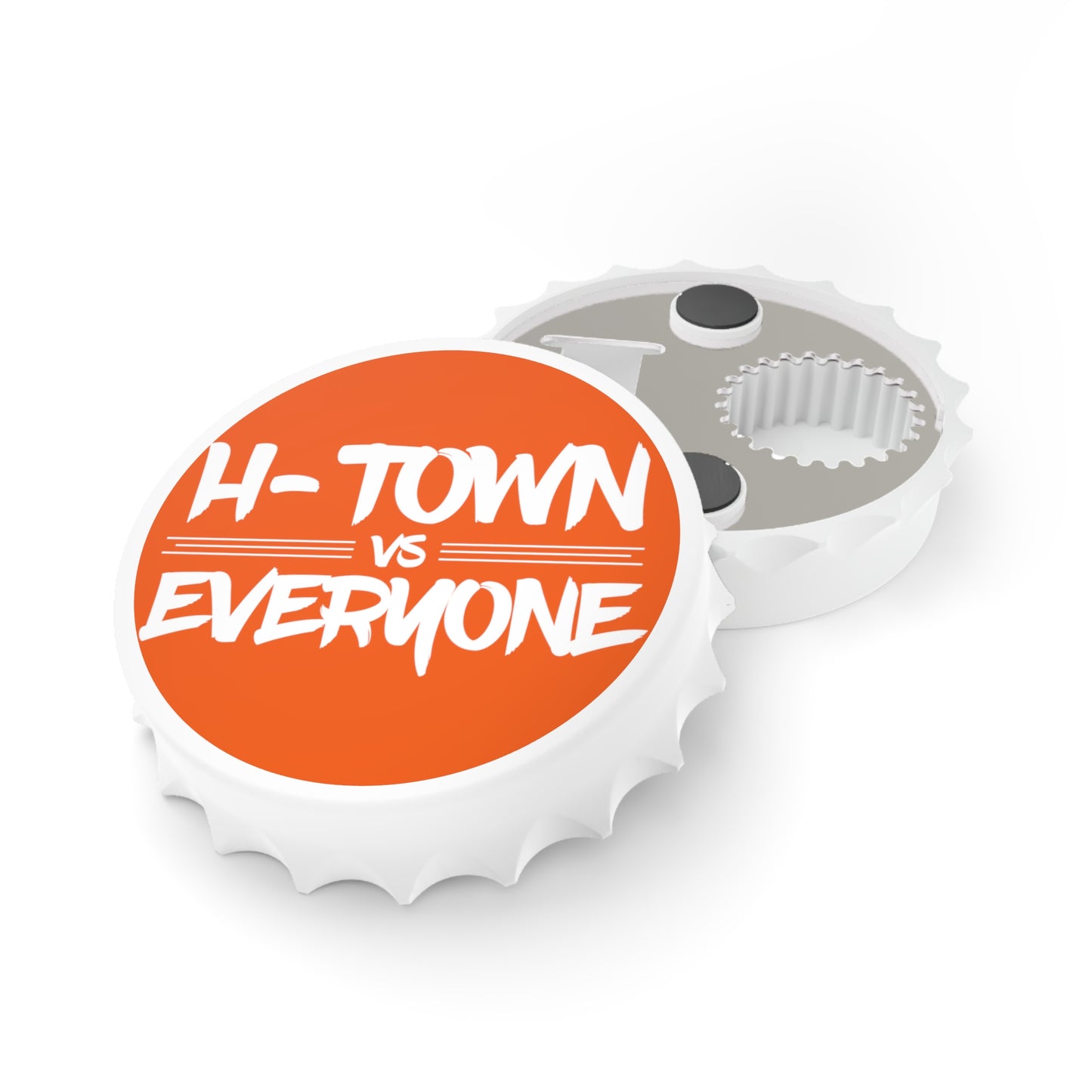 H-Town vs Everyone Bottle Opener