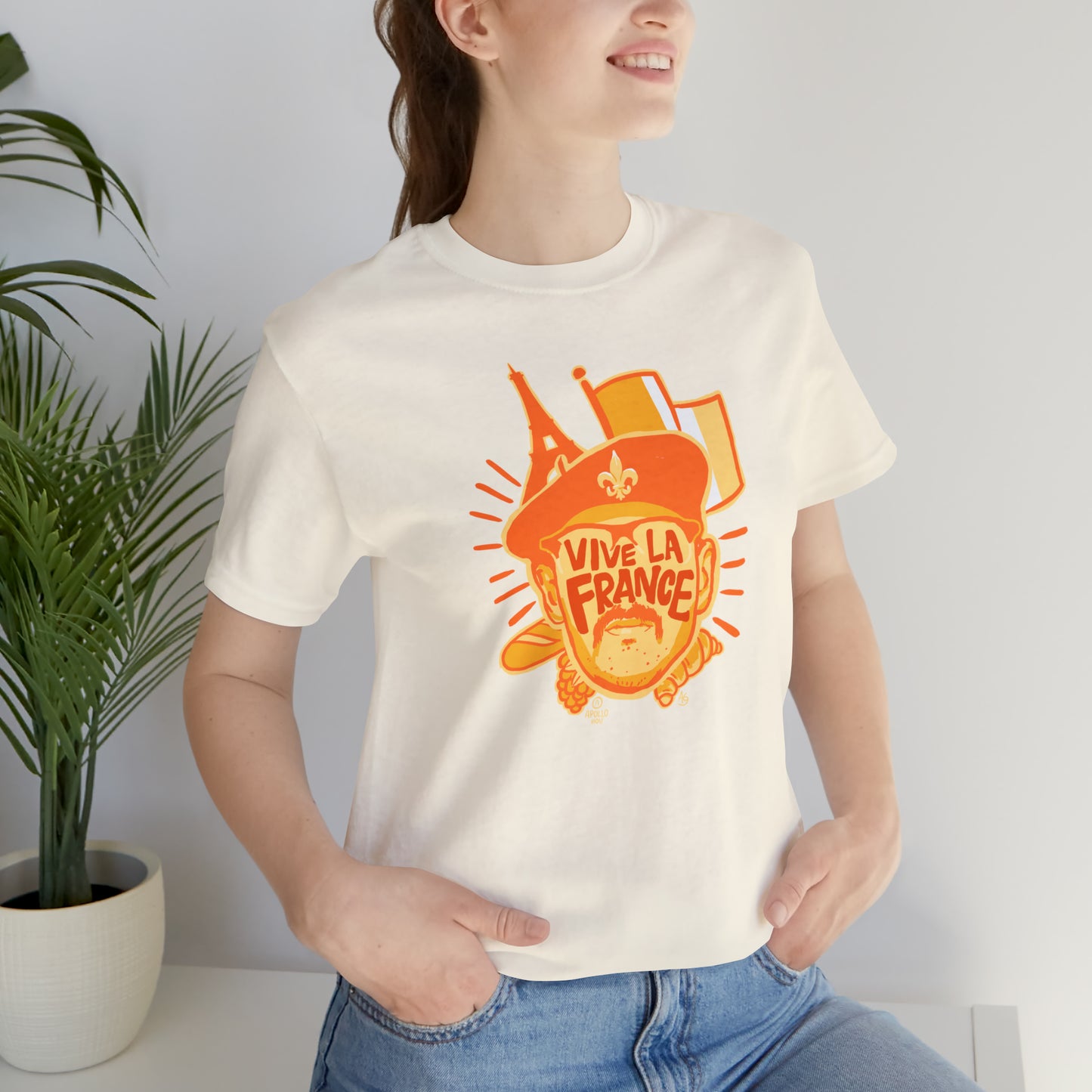 Vive La France Unisex Jersey Tee