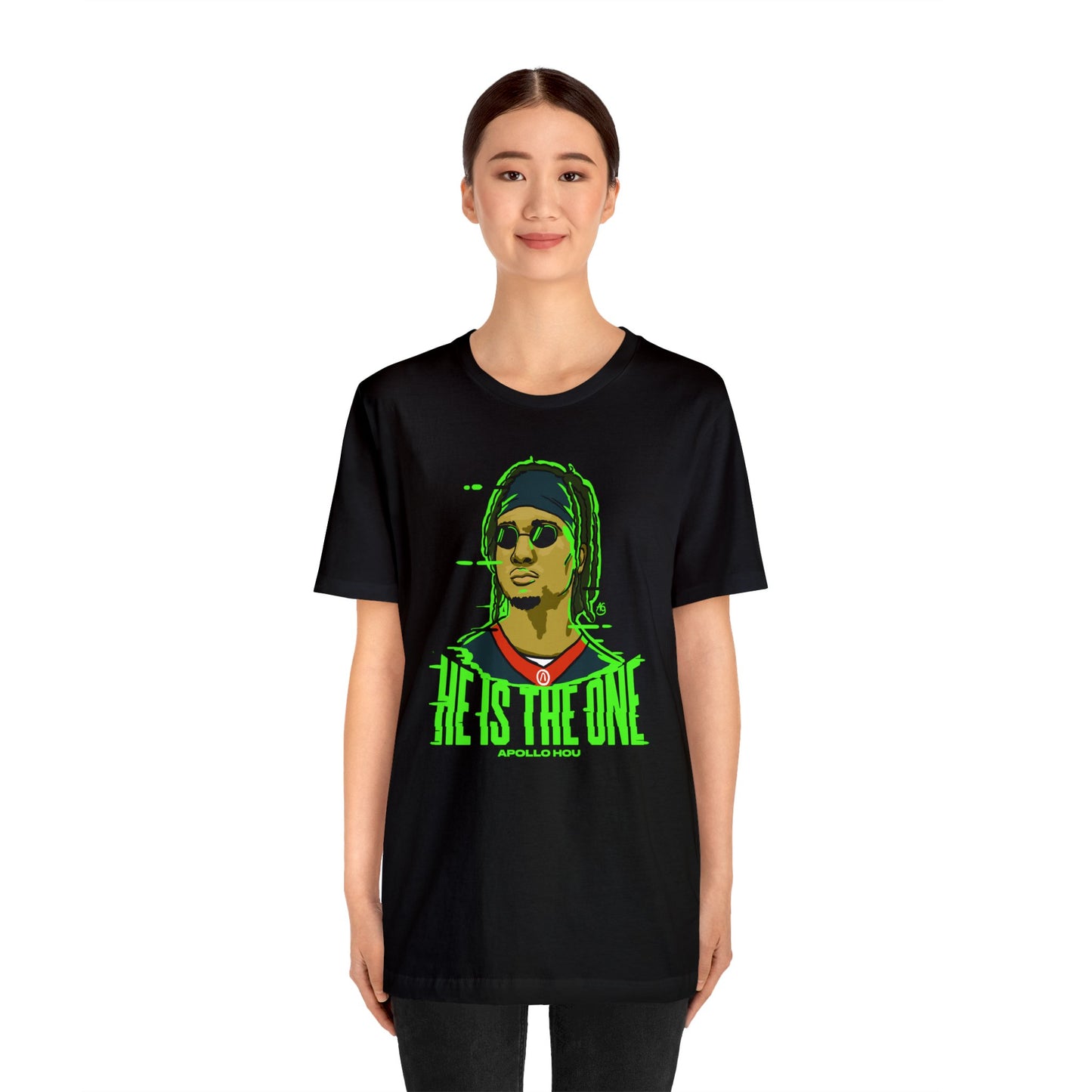 HE IS THE ONE Unisex Jersey Short Sleeve Tee
