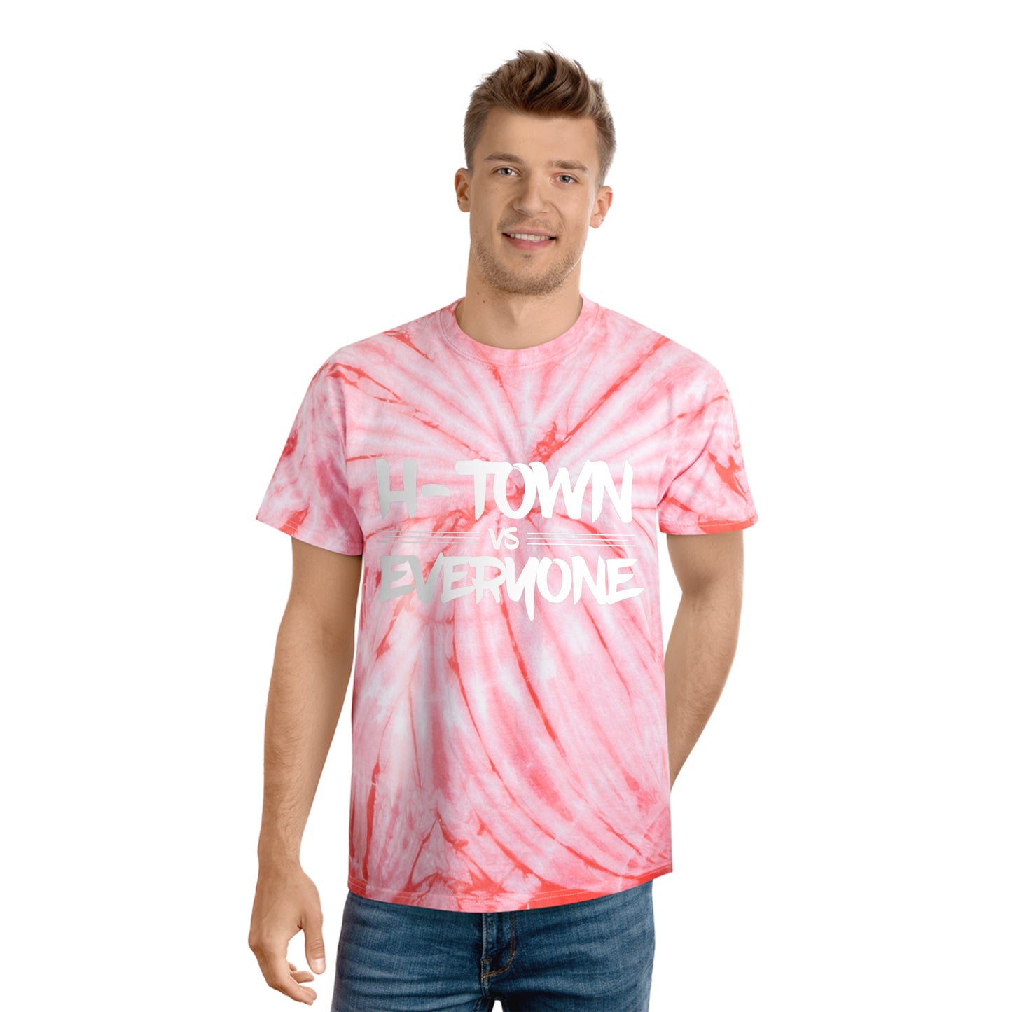 H-Town vs Everyone Unisex Tie-Dye Tee