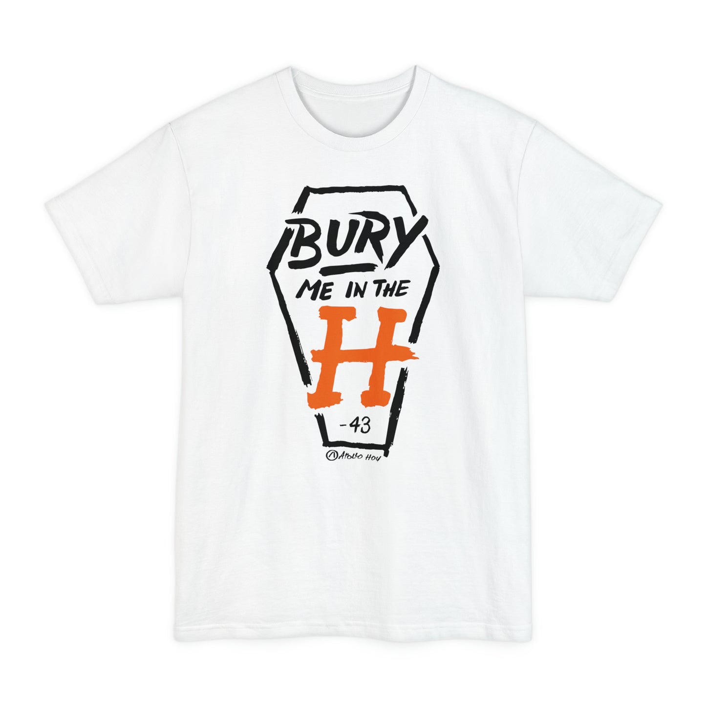 Bury Me In The H (coffin variant) BIG & TALL Unisex Tall Beefy-T® T-Shirt