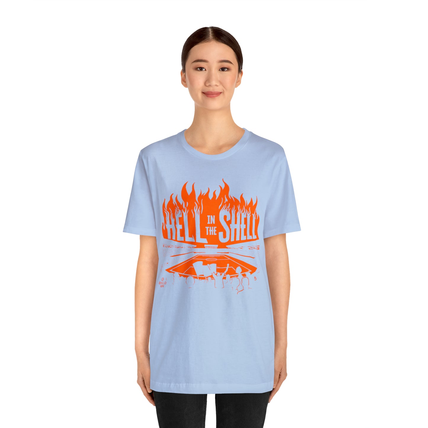 Hell In The Shell Unisex Jersey Short Sleeve Tee