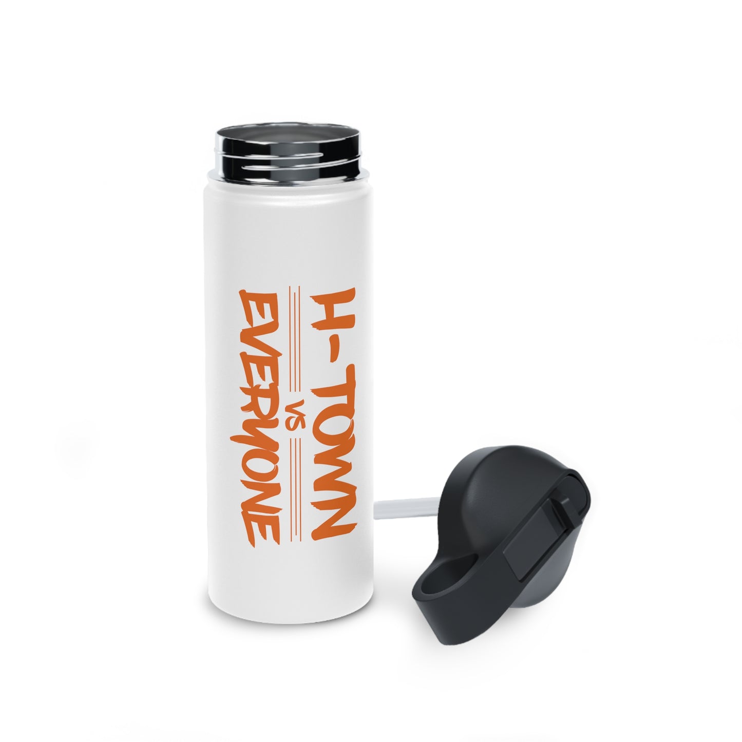 H-Town vs Everyone Stainless Steel Water Bottle