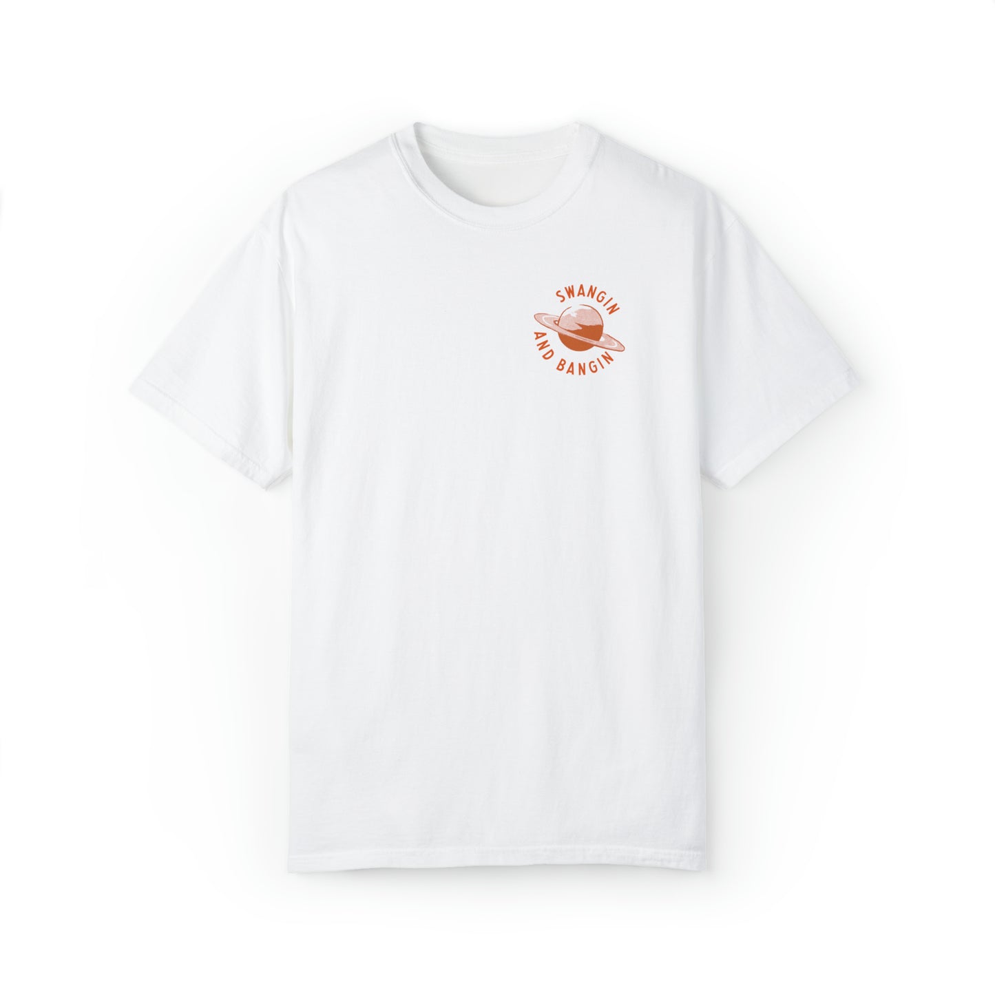 Swangin & Bangin (Saturn) Unisex Comfort Colors T-shirt