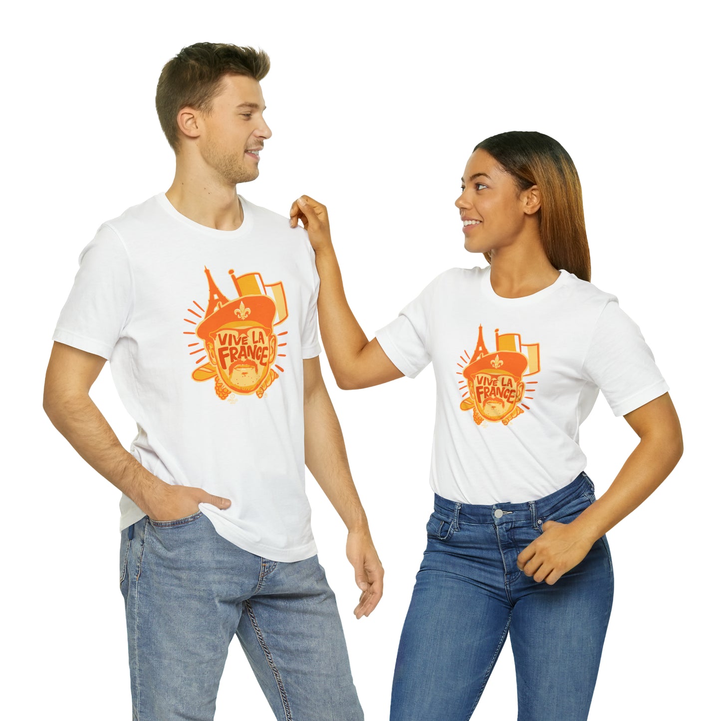 Vive La France Unisex Jersey Tee