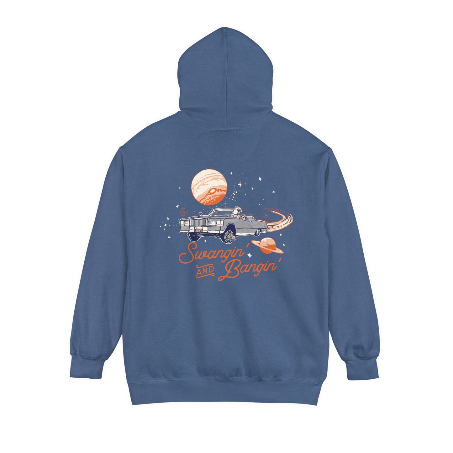 Swangin & Bangin (Saturn) Unisex Comfort Colors Hoodie