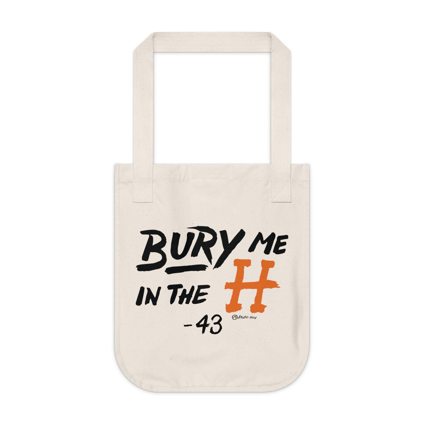 Bury Me In The H Canvas Tote Bag