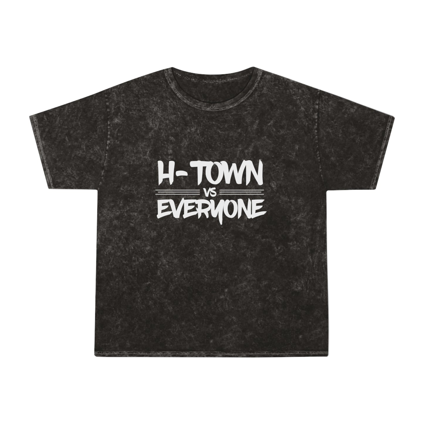 H-Town vs Everyone Unisex Mineral Wash T-Shirt