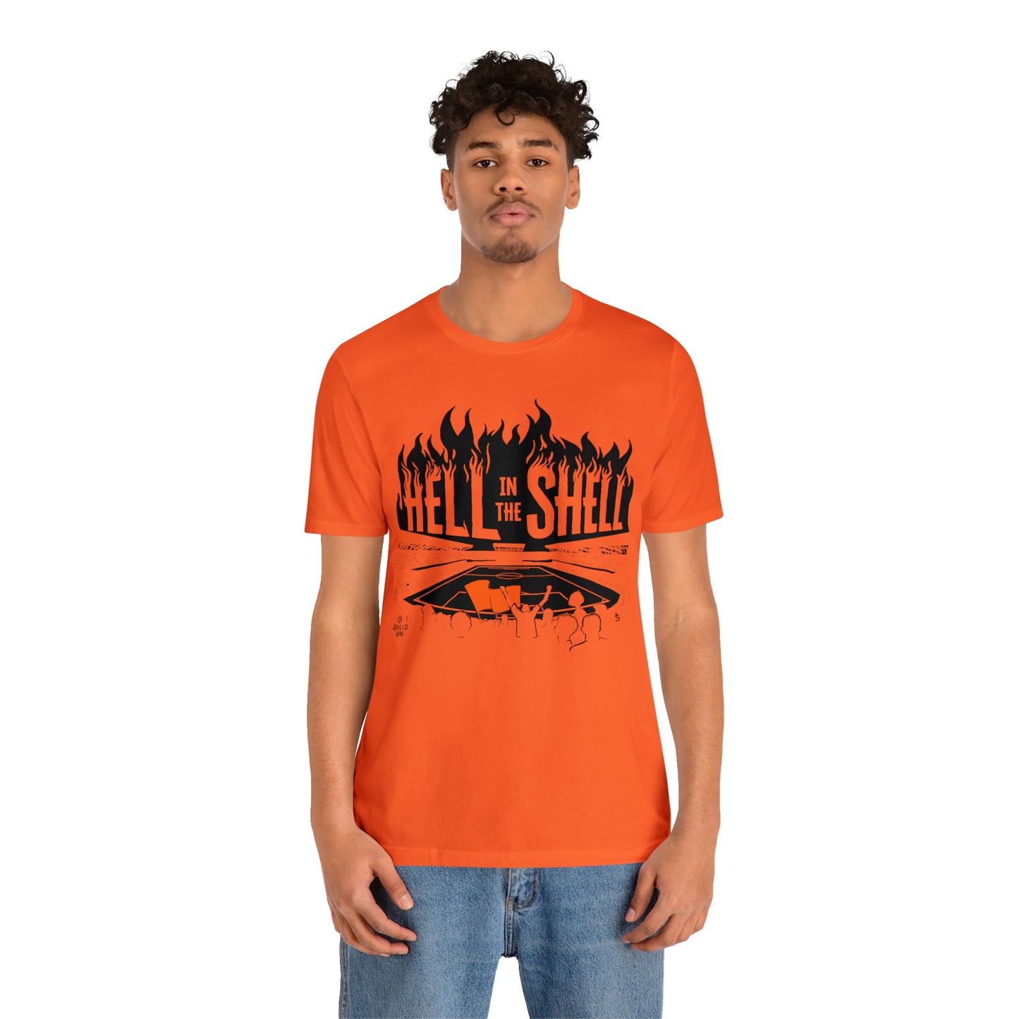 Hell In The Shell Unisex Jersey Short Sleeve Tee