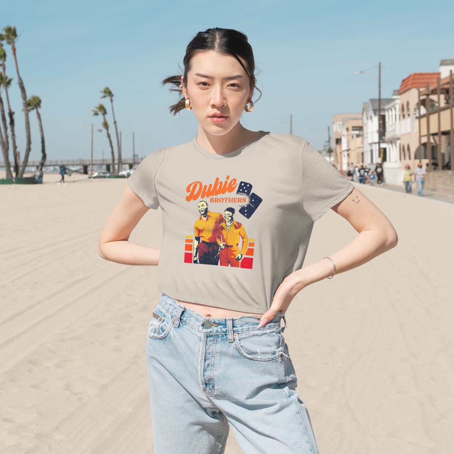 Dubie Brothers Cropped Tee