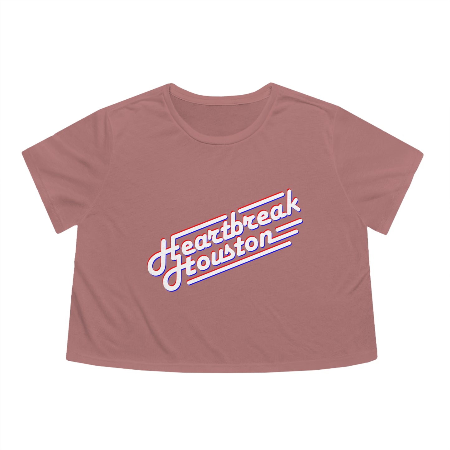 Heartbreak Houston Cropped Tee