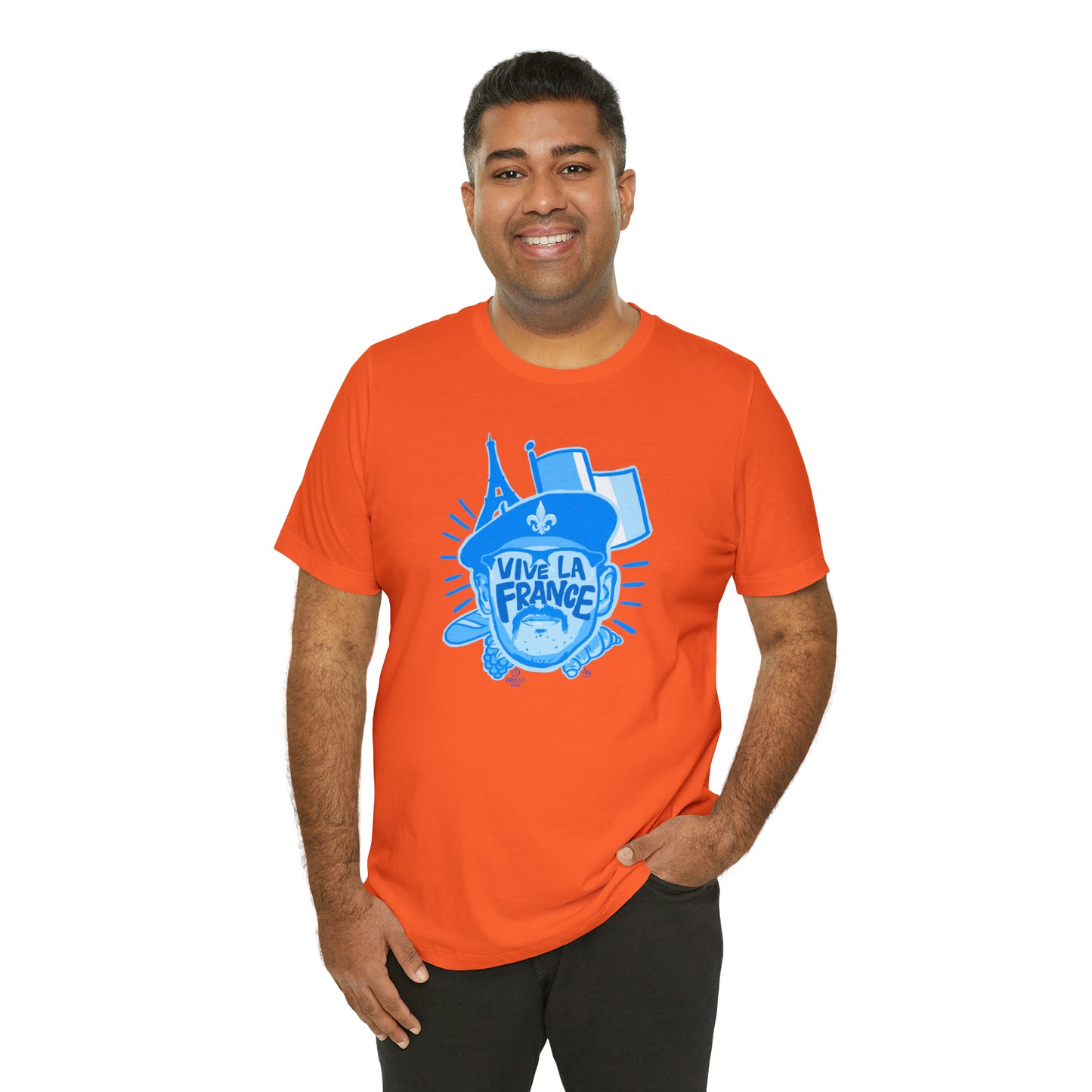 Vive La France Unisex Jersey Tee
