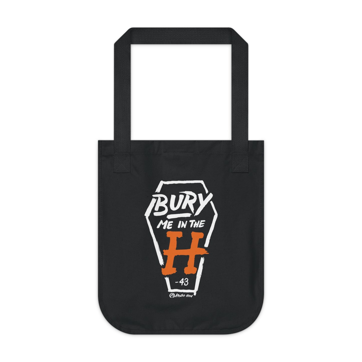Bury Me In The H (Coffin Variant) Canvas Tote Bag