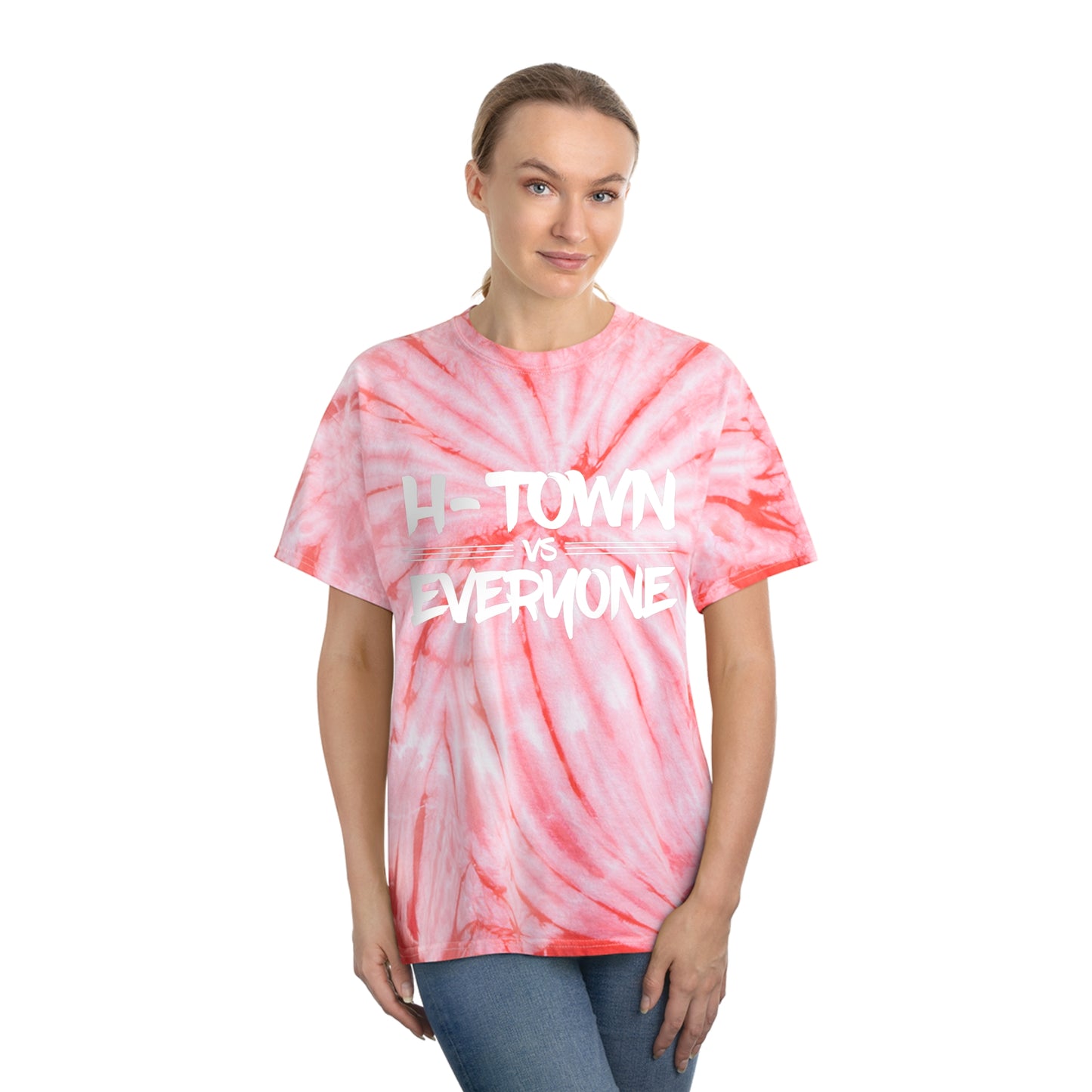 H-Town vs Everyone Unisex Tie-Dye Tee