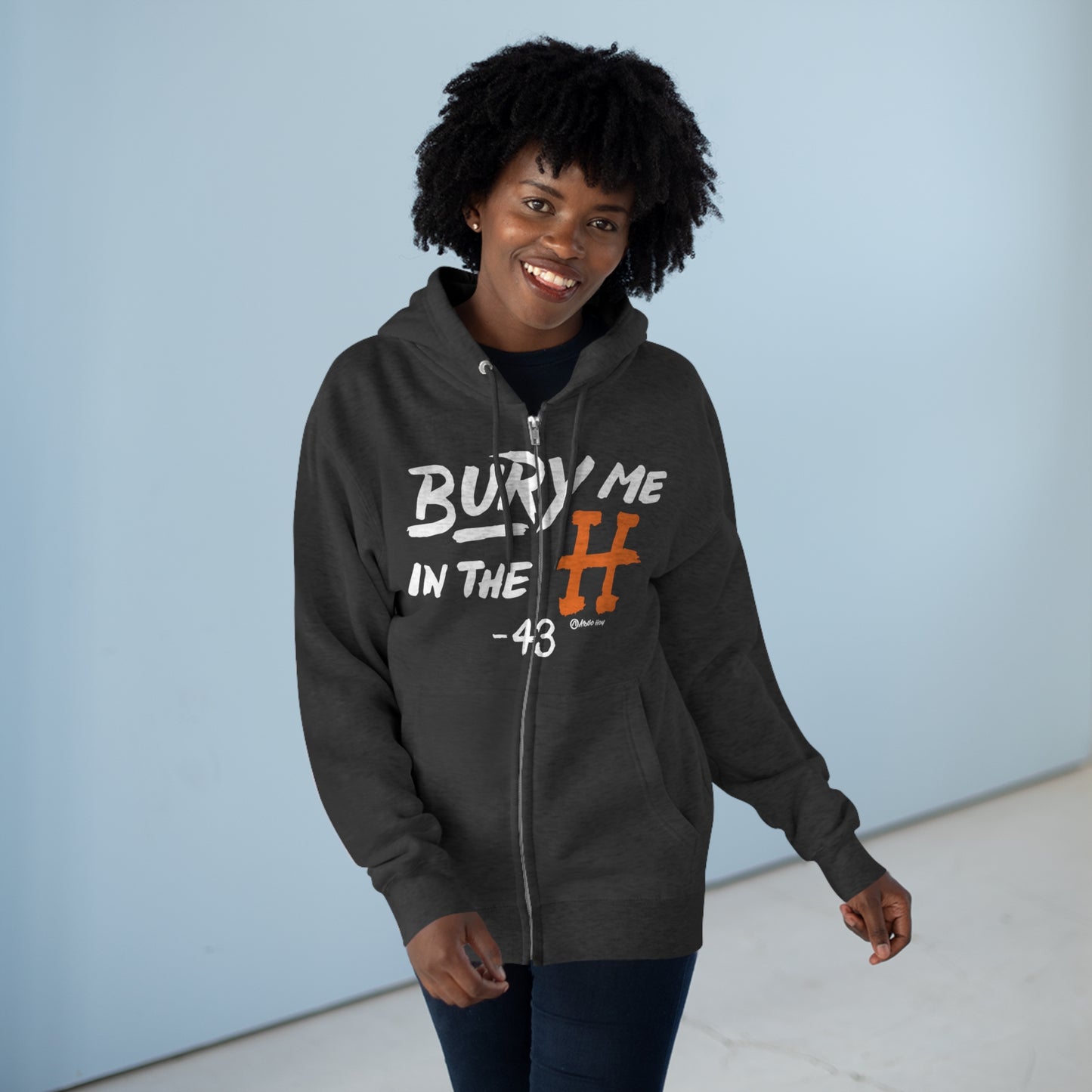 Bury Me in the H Unisex Full Zip Hoodie