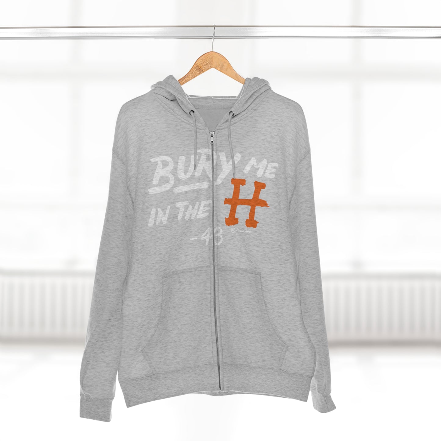 Bury Me in the H Unisex Full Zip Hoodie