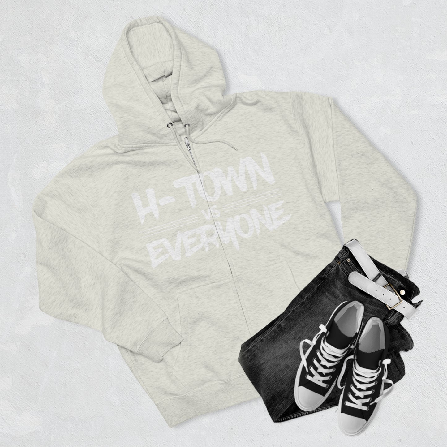 H-Town vs Everyone Unisex Full Zip Hoodie