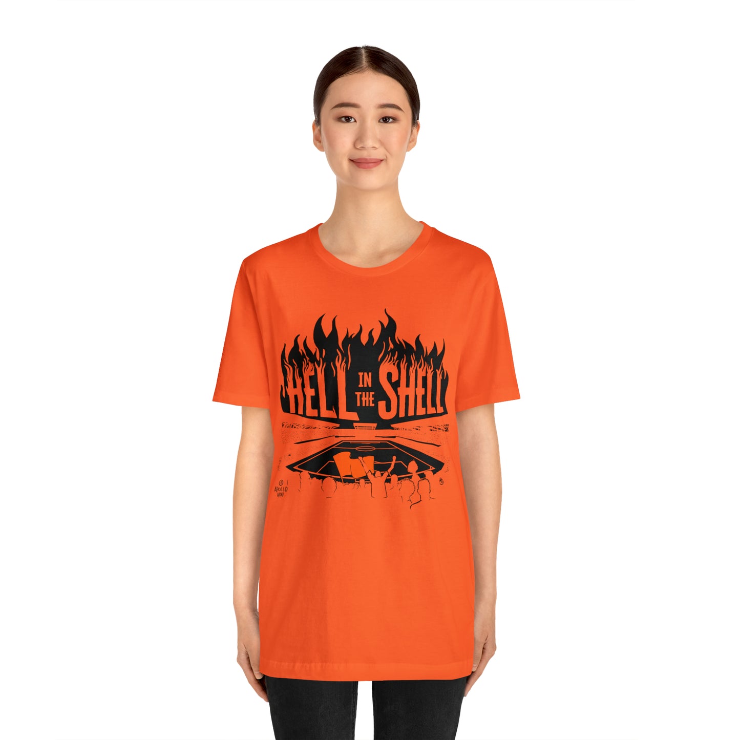 Hell In The Shell Unisex Jersey Short Sleeve Tee