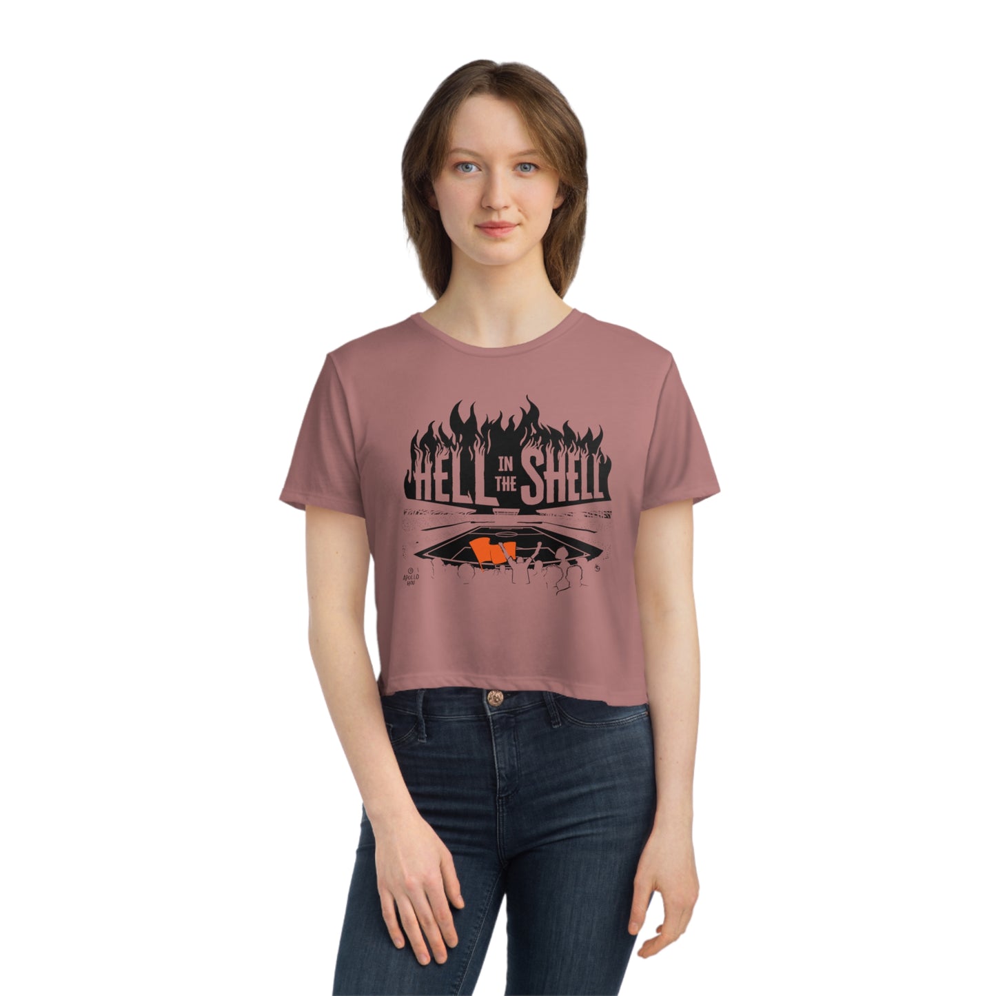 Hell In The Shell Cropped Tee