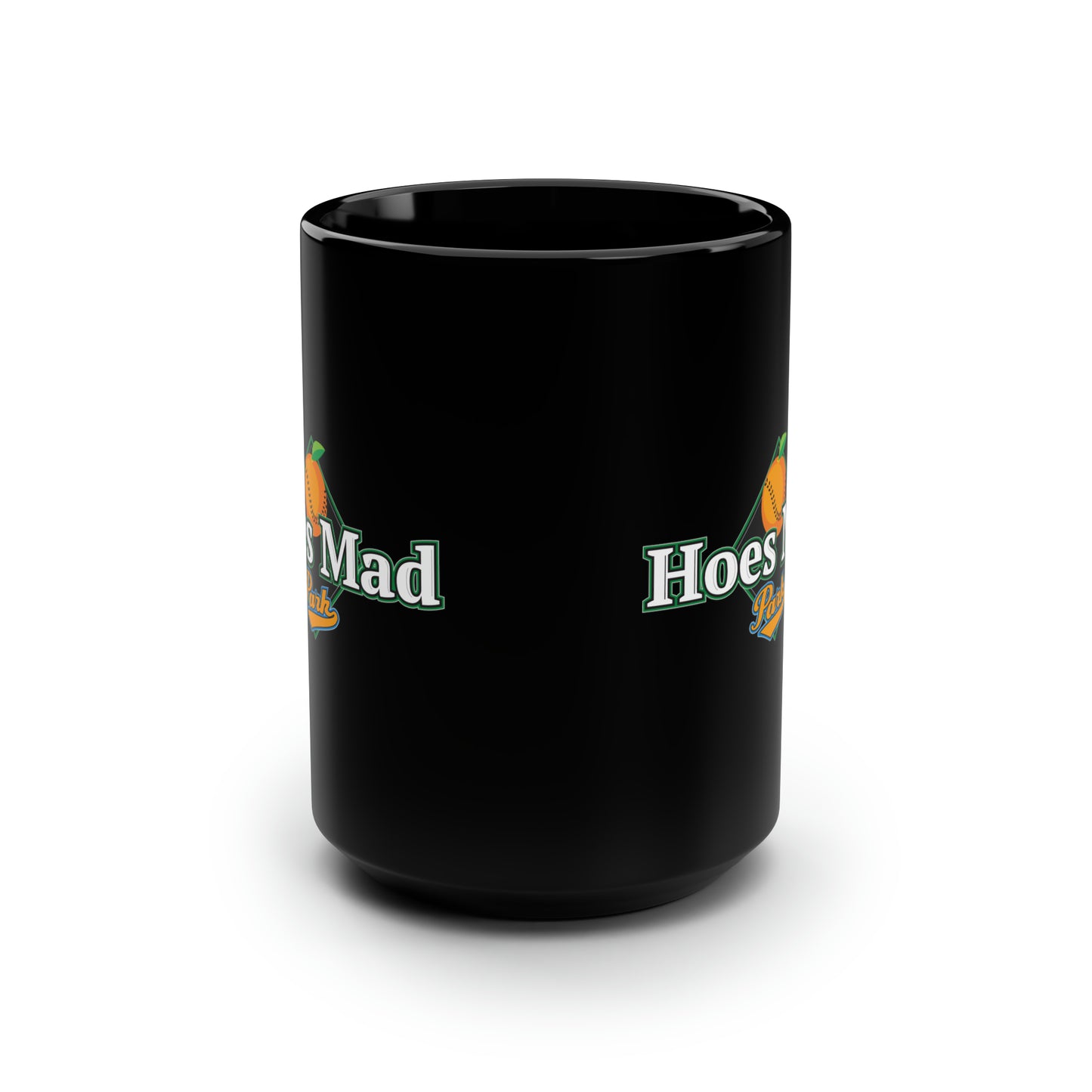 Hoe's Mad Black Mug 15oz