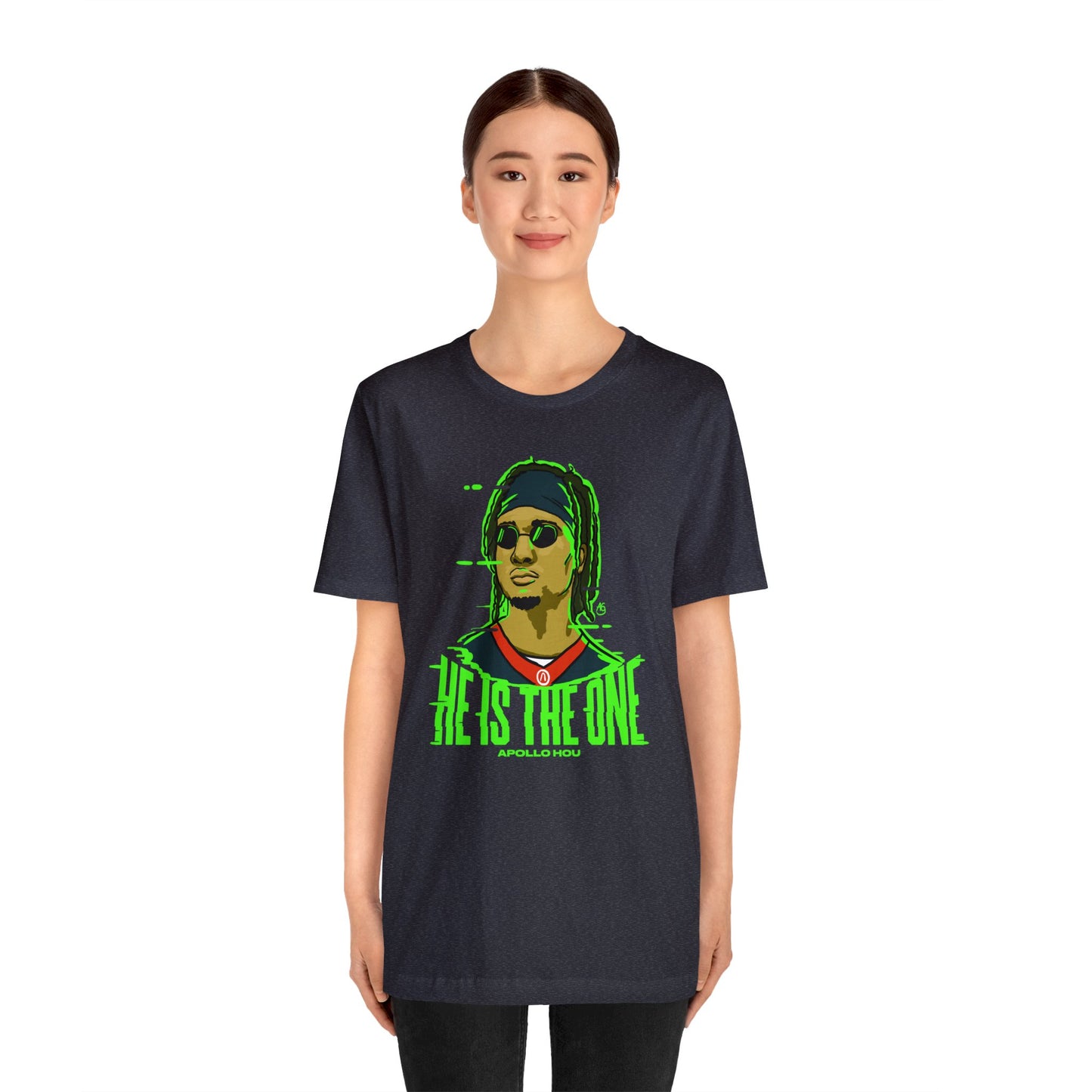 HE IS THE ONE Unisex Jersey Short Sleeve Tee