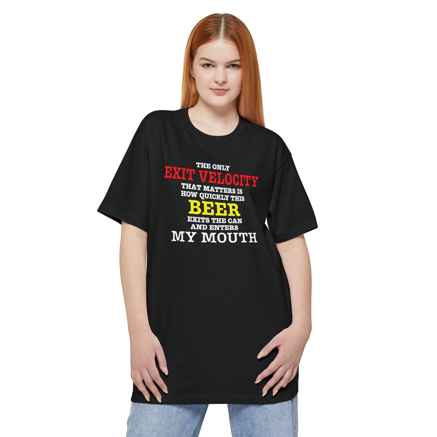 Beer Exit Velo BIG & TALL Unisex Tall Beefy-T® T-Shirt