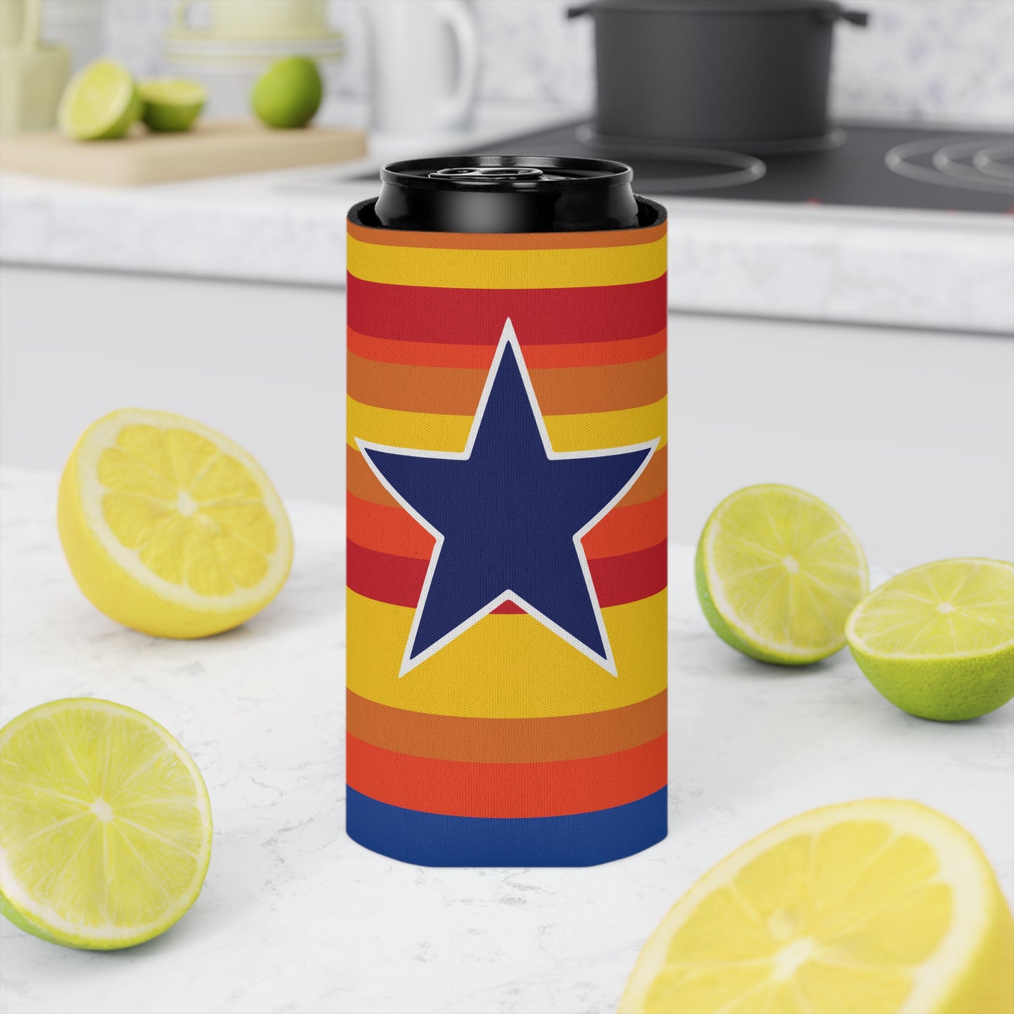 Apollo Tequila Sunrise Slim Can Koozie