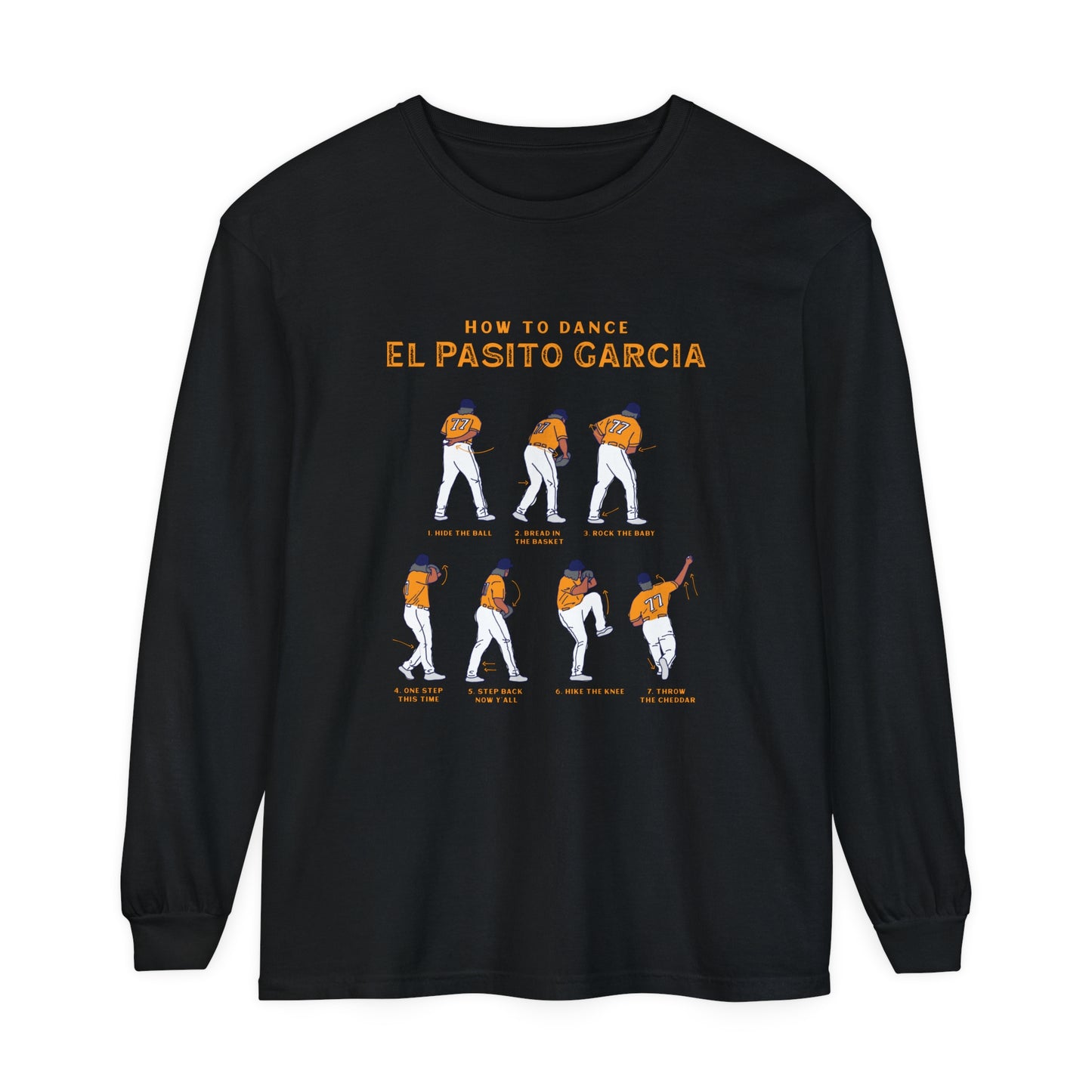 El Pasito Garcia Long Sleeve Tee