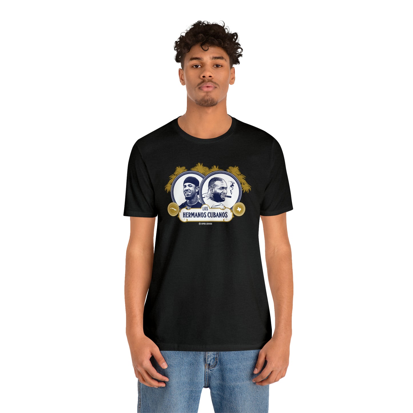 Los Hermanos Cubanos Unisex Jersey Tee