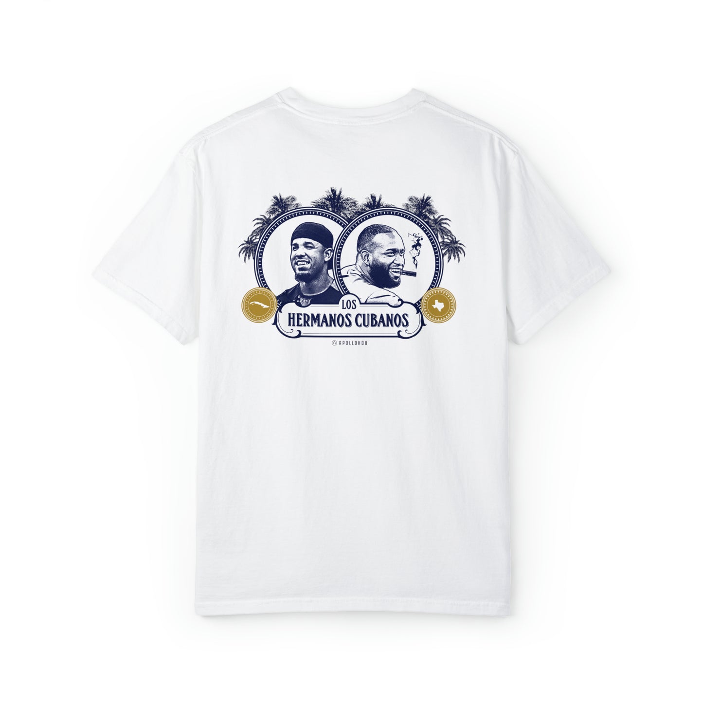 Los Hermanos Cubanos Premium Unisex Garment-Dyed T-shirt