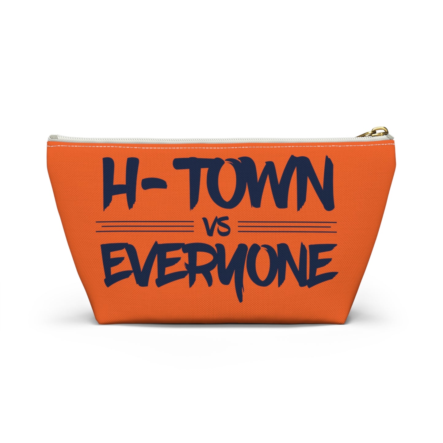 H-Town vs Everyone Zipper Pouch - Orange