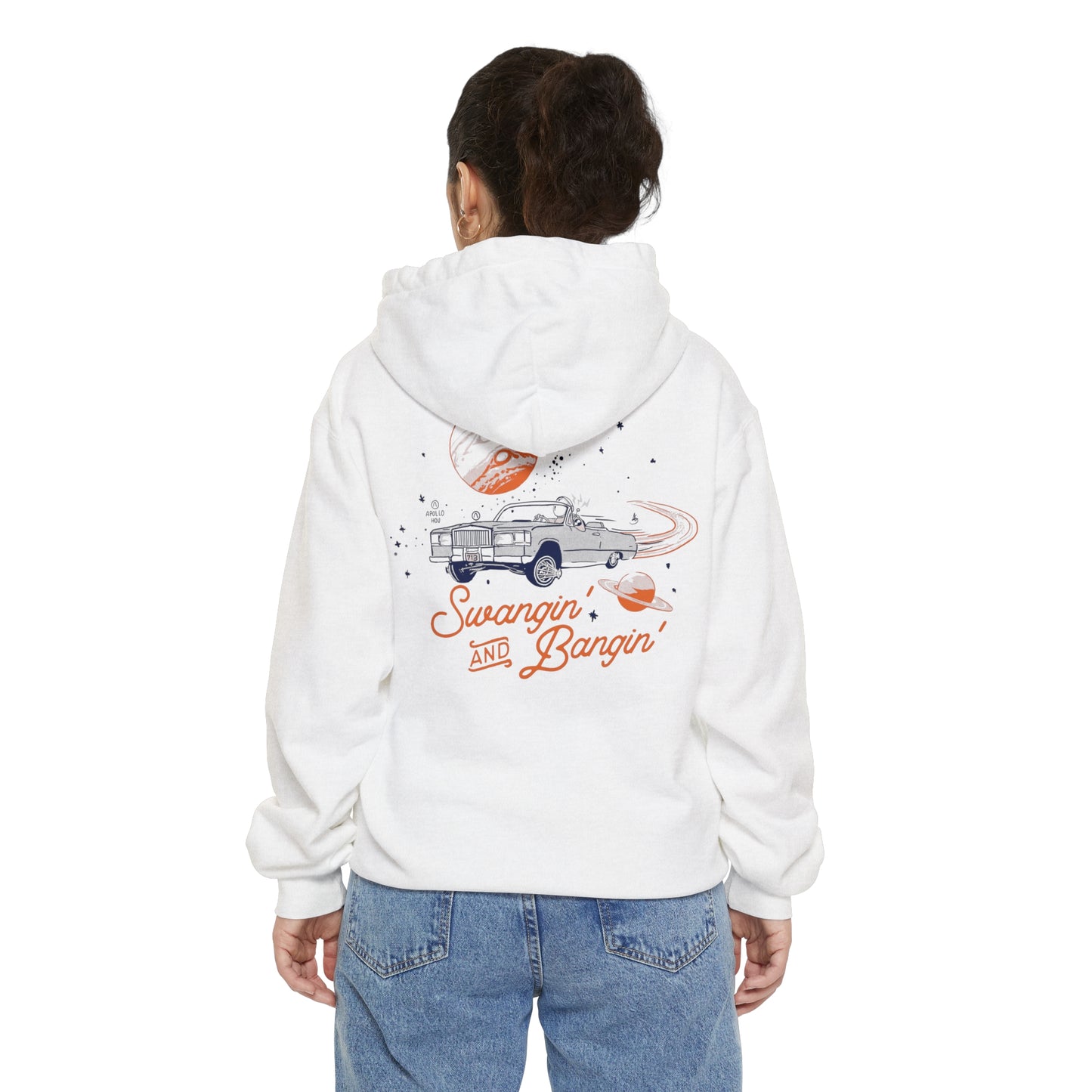 Swangin & Bangin (Saturn) Unisex Comfort Colors Hoodie