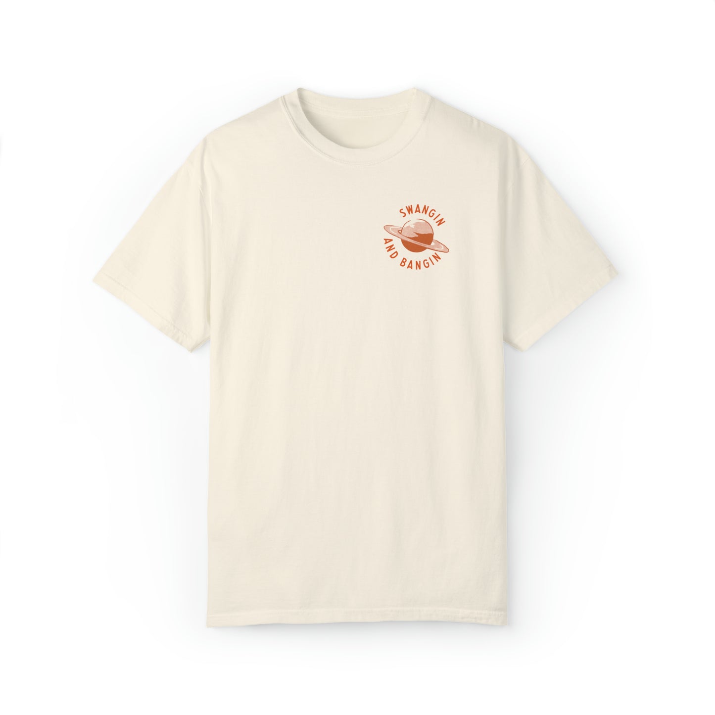 Swangin & Bangin (Saturn) Unisex Comfort Colors T-shirt