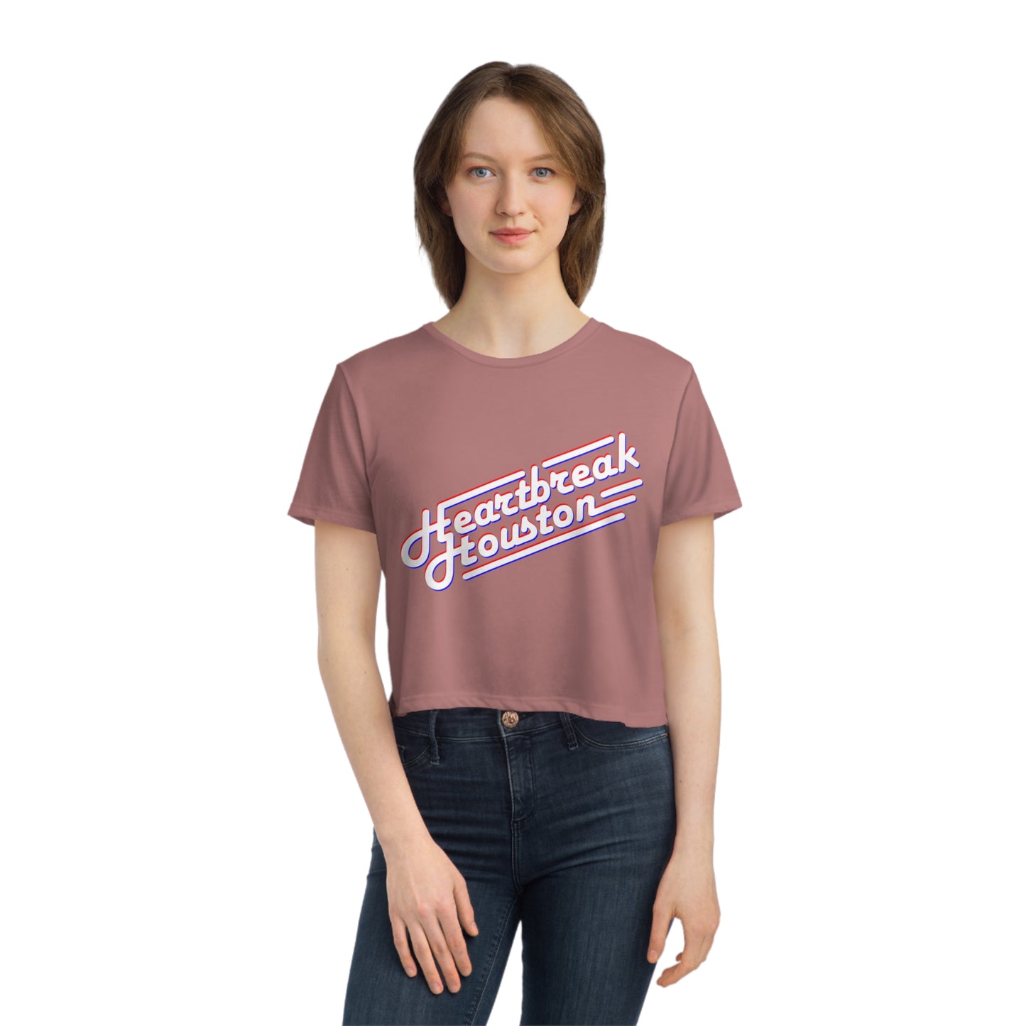 Heartbreak Houston Cropped Tee