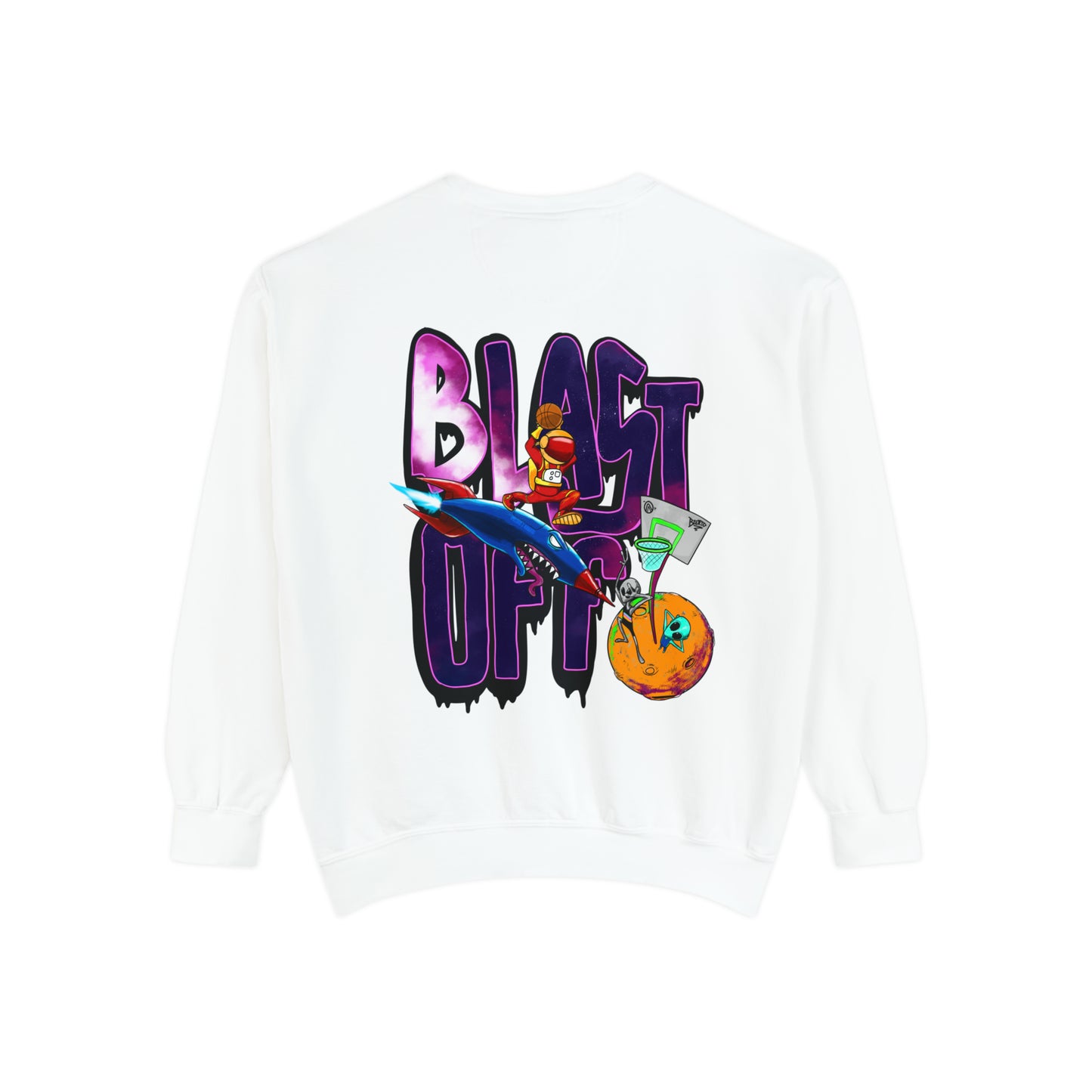 Blast Off Unisex Comfort Colors Sweatshirt