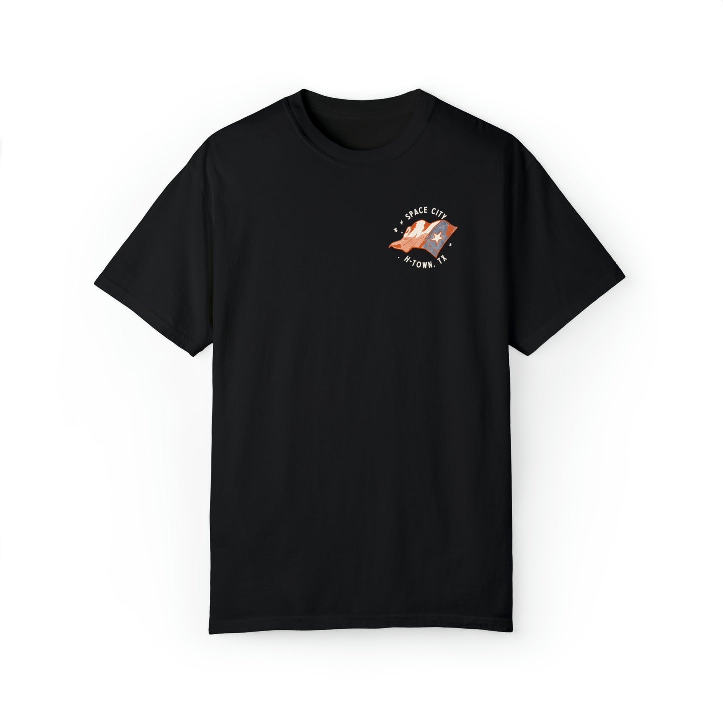 Space City Texas (Saturn) Premium Unisex Comfort Colors T-shirt