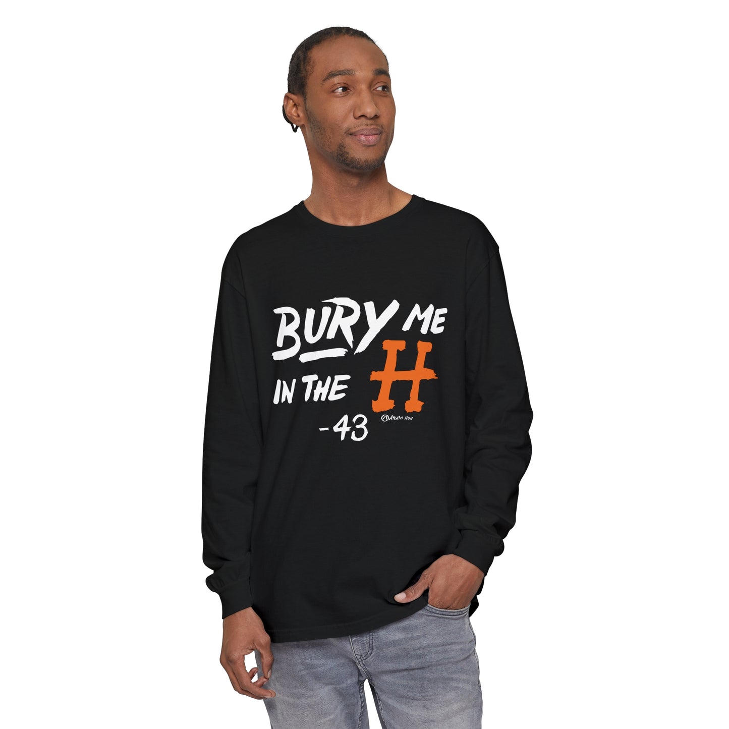 Bury Me In The H Long Sleeve Tee