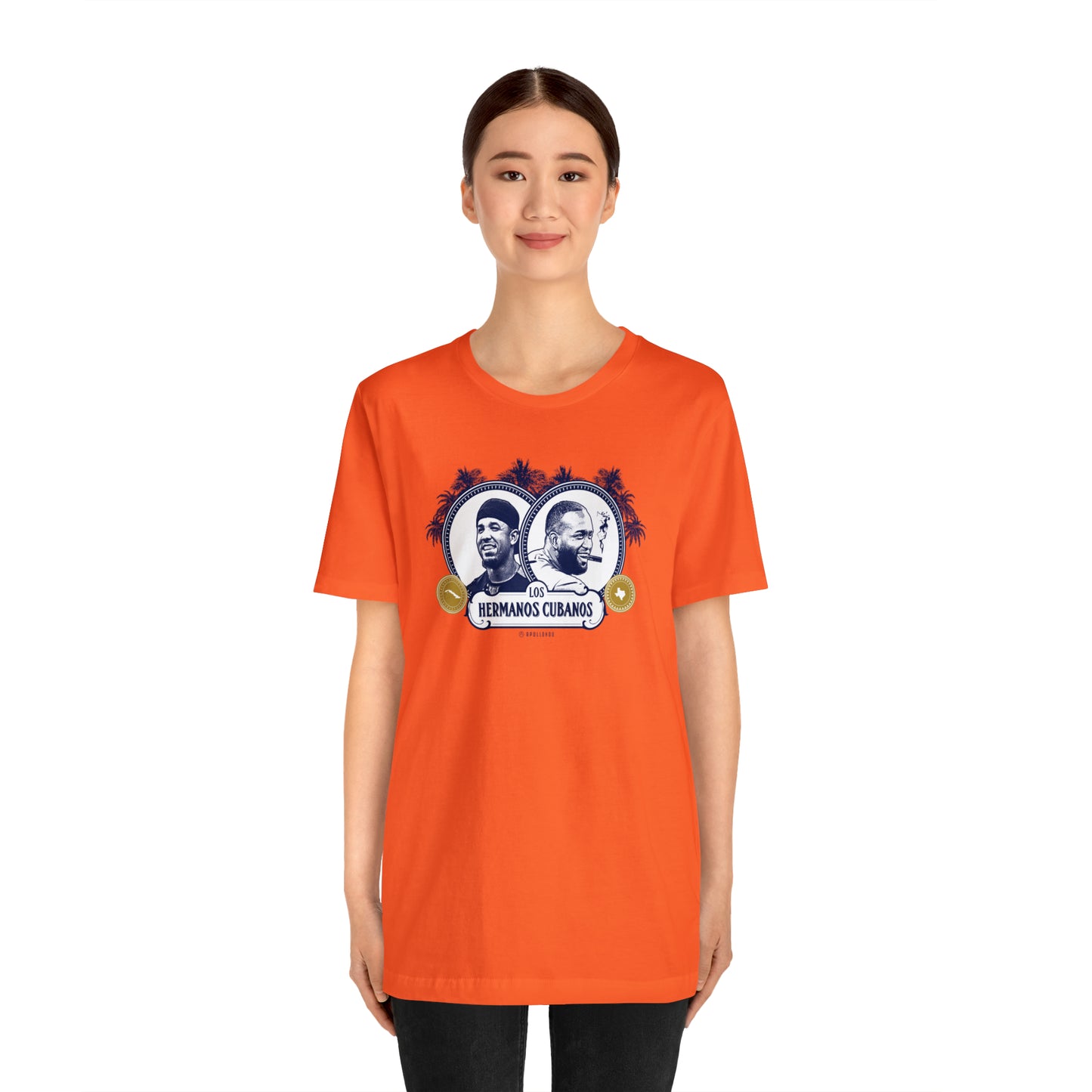 Los Hermanos Cubanos Unisex Jersey Tee