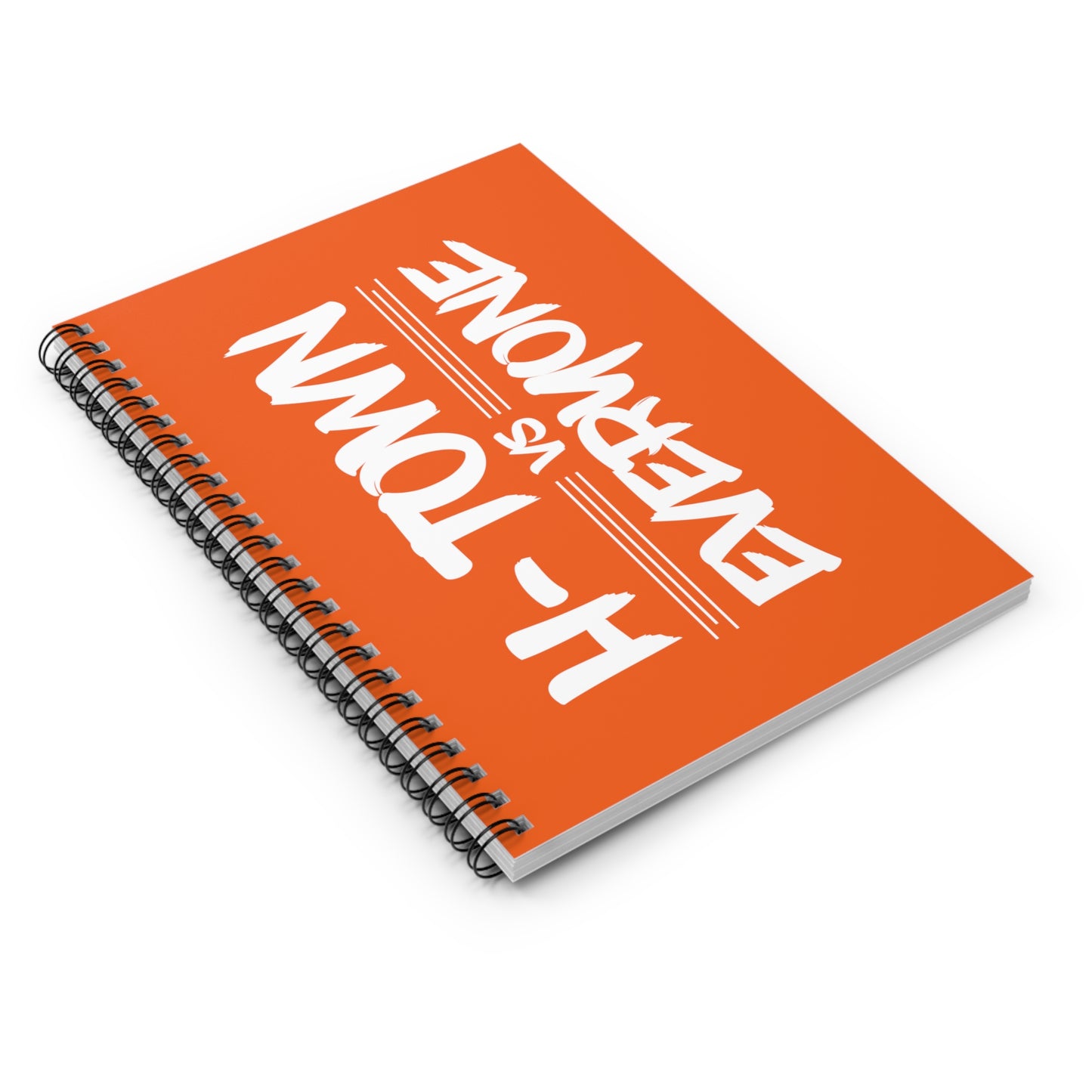 H-Town vs Everyone Spiral Notebook