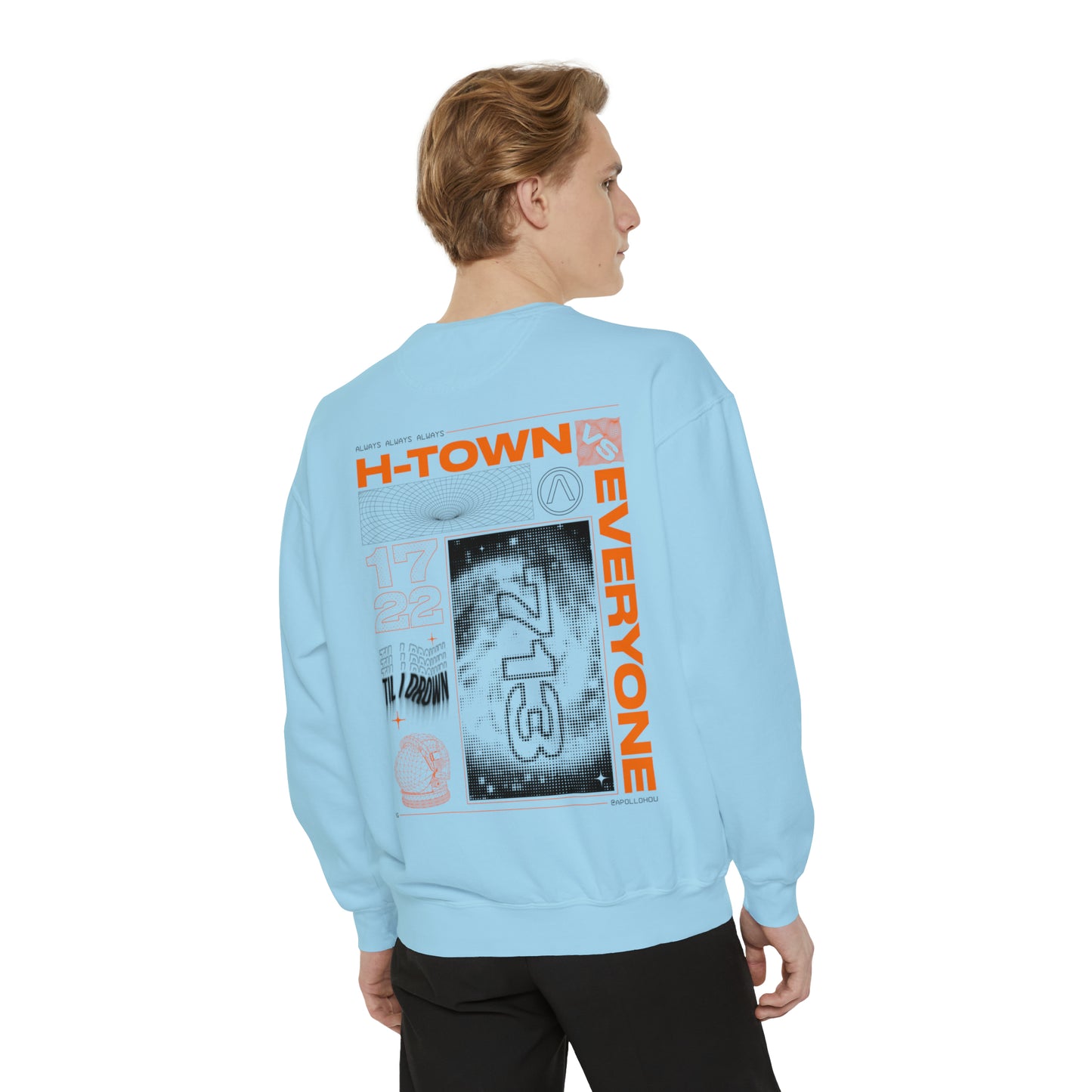 H-Town Always (Nova) Unisex Comfort Colors Sweatshirt