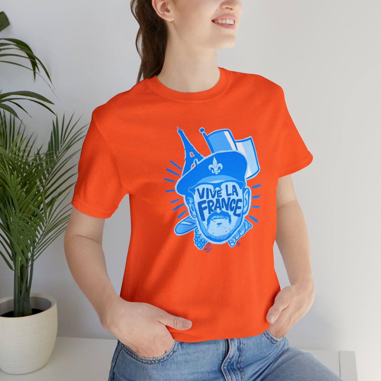 Vive La France Unisex Jersey Tee
