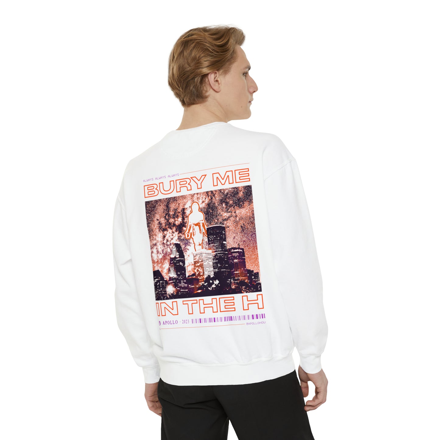 Bury Me In The H (Nova) Unisex Comfort Colors Sweatshirt