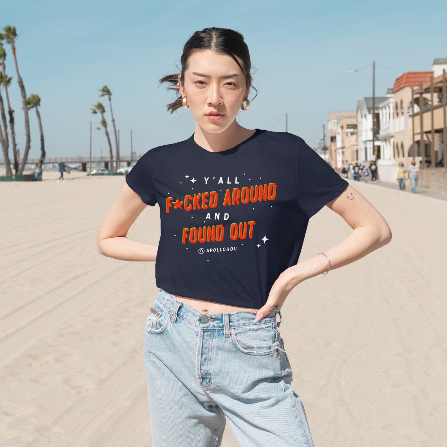 F*cked Around, Found Out Cropped Tee