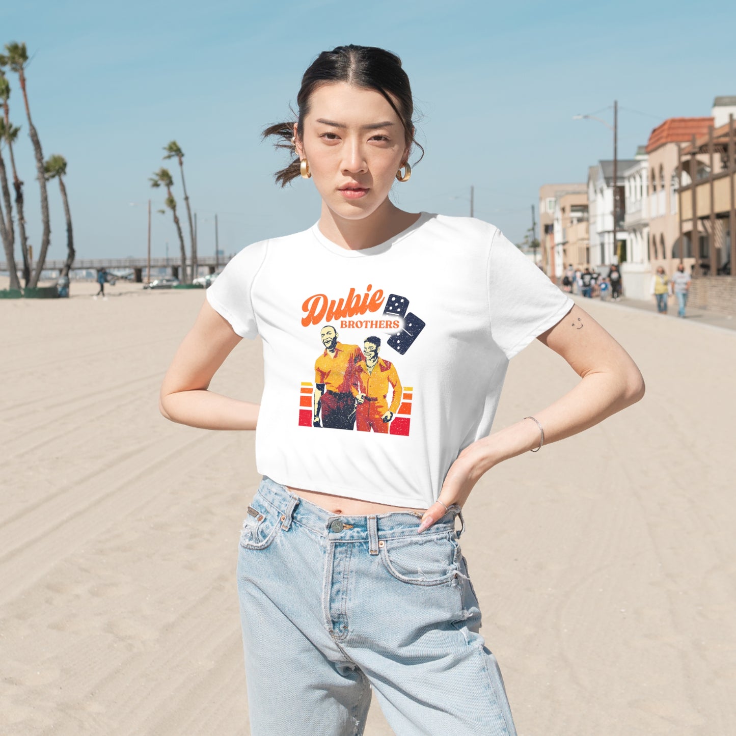 Dubie Brothers Cropped Tee