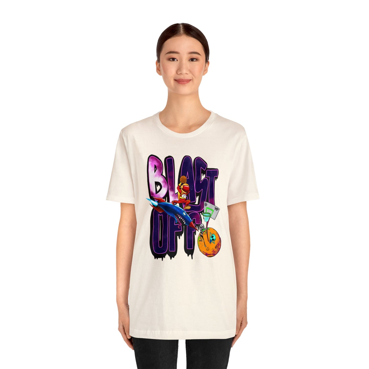 Blast Off Unisex Jersey Tee