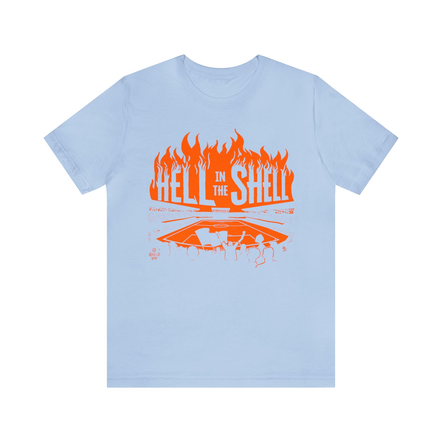 Hell In The Shell Unisex Jersey Short Sleeve Tee