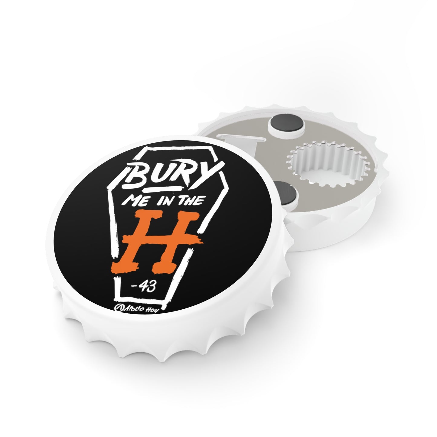 Bury Me in the H (Coffin Variant) Bottle Opener